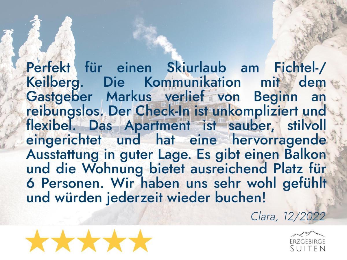 Erzgebirge Suite Bergruhe Oberwiesenthal Exteriör bild